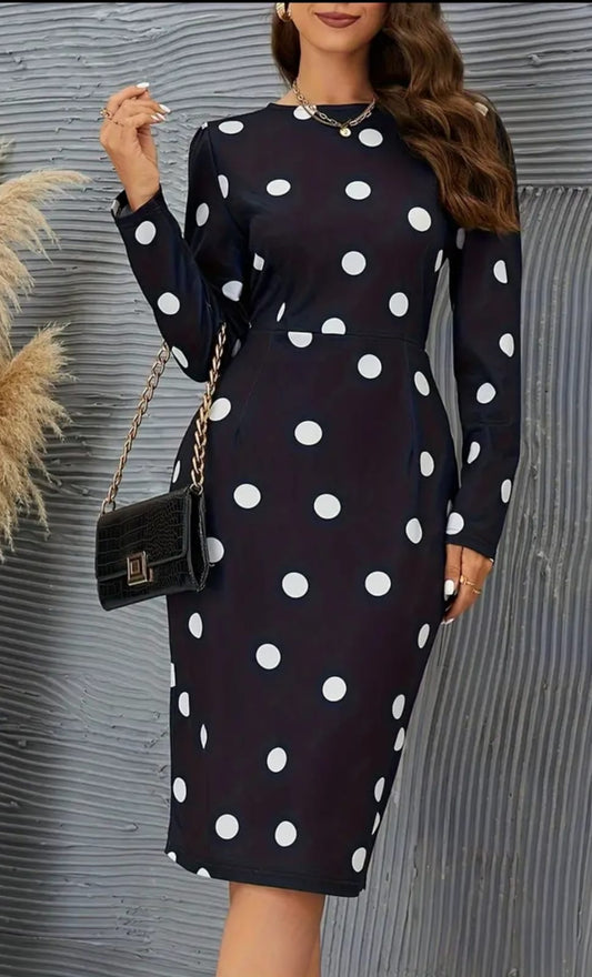 Polka dot dress