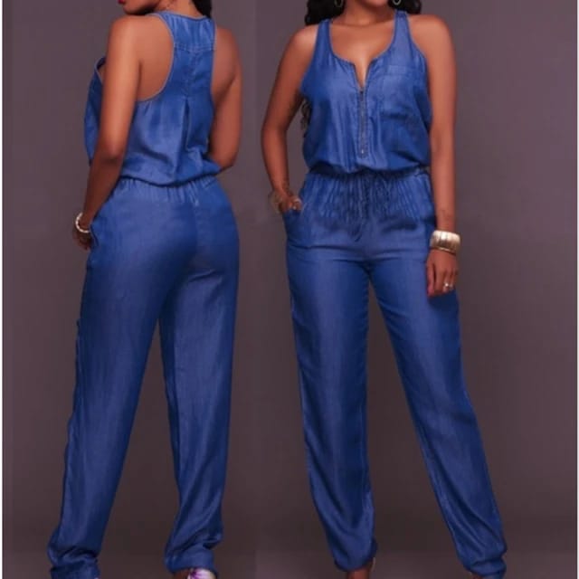 Jeans jumpsuit